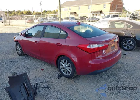 2016 Kia Forte Lx из США, поврежденный, VIN KNAFX4A65G5580209